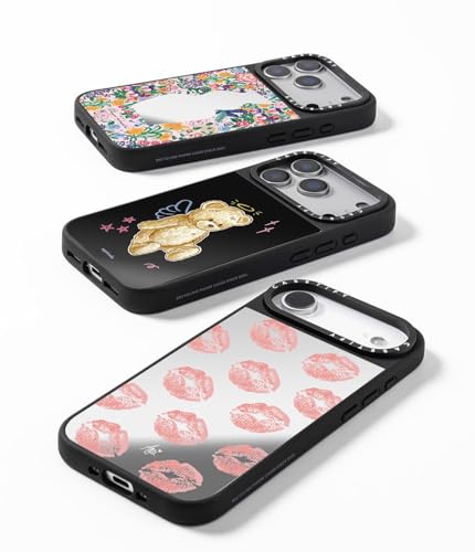 CASETiFY ミラー iPhone 17 Pro Max用 ケース You Give Me Butterflies シルバーオンブラック の商品画像 1