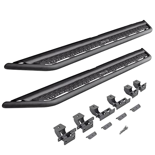 Go Rhino! Dominator Extreme D6 SideSteps - Complete Kit: Sidestep + Brackets