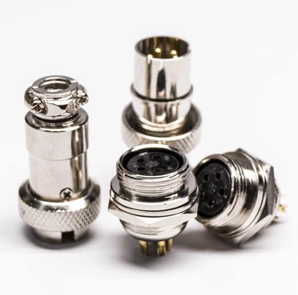 10pcs GX16 5 Pin Male Plug and Female Air Connector RP Socket Aviation Connector