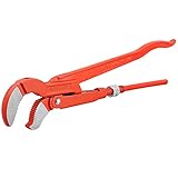 MAXPOWER Swedish Pipe Wrench 15 inch x S Shaped Jaw