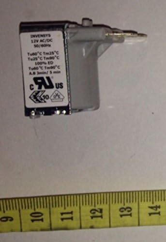 12v DC Universal Push On Solenoid Coil for Plastic Water Inlet Valves (Fits Triton/Mira Showers)