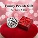Heads I Get Tail/Tails I Get Head Commemorative Coin, Funny Novelty Challenge Coin for Couples, Double-Sided Lucky Token, Flip Me Feel The Luck Prank Gift for Valentine’s Day (A-1PCS)