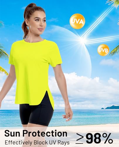 MIER-Womens-UPF-50-Sun-Protection-Workout-Tops-Short-Sleeve-UV-SPF-T-Shirts-for-Athletic-Gym-Exercise-Yoga-Dry-Fit