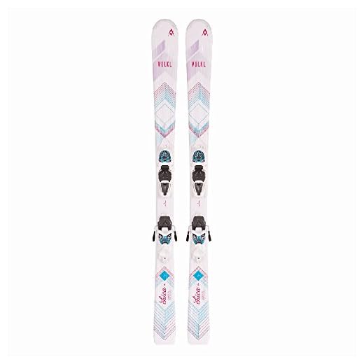 Volkl Chica Jr Skis + 3Motion Bindings 2017 - Youth Girls - 140 cm