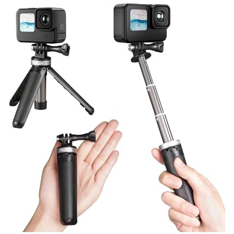TELESIN Mini Tripod Selfie Stick for Action Cameras Cover