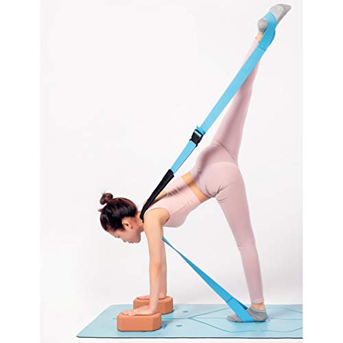 Cinto de tensão Prcatical Ajustável Ajustável Tira de Exercícios Durável Alça para Dança, Yoga Fitne