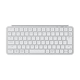 【国内正規品】Keychron B1 Pro ウルトラスリム ワイヤレスキーボード、ZMKカスタマイズ、シザースイッチ、2.4 GHz/Bluetooth 5.2/有線接続、ロングバッテリーライフ、Mac Windows Linux対応 (シルバー（かな印字なし）, JISレイアウト)