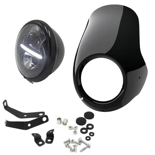 Couvercle tête cochon pour Haojue TR300 protégeant le phare moto et l'instrument de bord