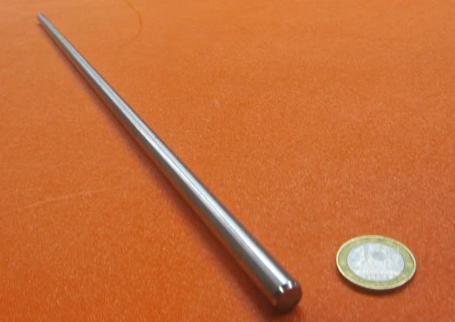 1055 Carbon Steel Shaft 10mm Diameter x 500mm Long 2 pcs