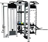 French Fitness Home Gym Synrgy 360 XS (New) - Smith Machine, Cable Machine, LAT Pulldown Machines, Cable Machine Attachment, Workout Machine