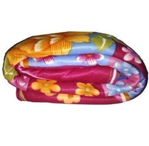 Image of All Season Multipurpose Polar Fleece Single Bed Printed Assorted Multicolor Light Weight Blanket (Set of 1, 90 x 60 inches)(Skin Friendly) - Prime Collections | TC - 240