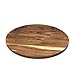 Spetebo Akazie Servierplatte drehbar - 35 cm - Drehteller für Käse Wurst Snacks - Holzteller Servierbrett Gewürzrondell Kuchenplatte Snacks günstig Kaufen-Spetebo Akazie Servierplatte drehbar - 35 cm - Drehteller für Käse Wurst Snacks - Holzteller Servierbrett Gewürzrondell Kuchenplatte