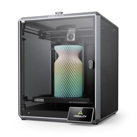 Creality K1 Max 3D Printer, 600mm/s Max High-Speed 3D Printers with Auto Leveling, Dual Cooling, Smart AI Function and Out-of-The-Box, Large Printing Size 11.81x11.81x11.81in