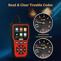 PUBIBD OBD2 Auto Diagnosegerät für PKW für Citroen DS3/DS3 Racing/DS3 Cabrio/DS4/DS5/DS6/DS7 Crossback, Schneller Fehlercode-Scanner mit Live-Daten, Motor- & Emissionsprüfung,B – Ansicht 6