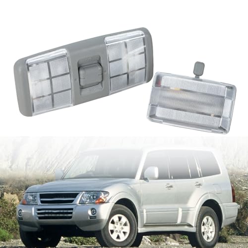 JESYMBX Interior Dome Roof Reading Light For Mitsubishi Pajero Montero Shogun V31 V32 V33 V43 1990-2004 MB774928 Center&Rear