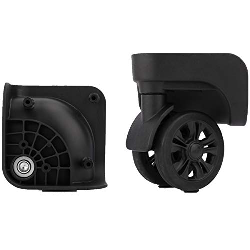 Luggage Wheel,Luggage Suitcase Wheels, Set of 2 Luggage Mute Wheel Suitcase Replacement Repair Wheels Parts Spinner (W228#)