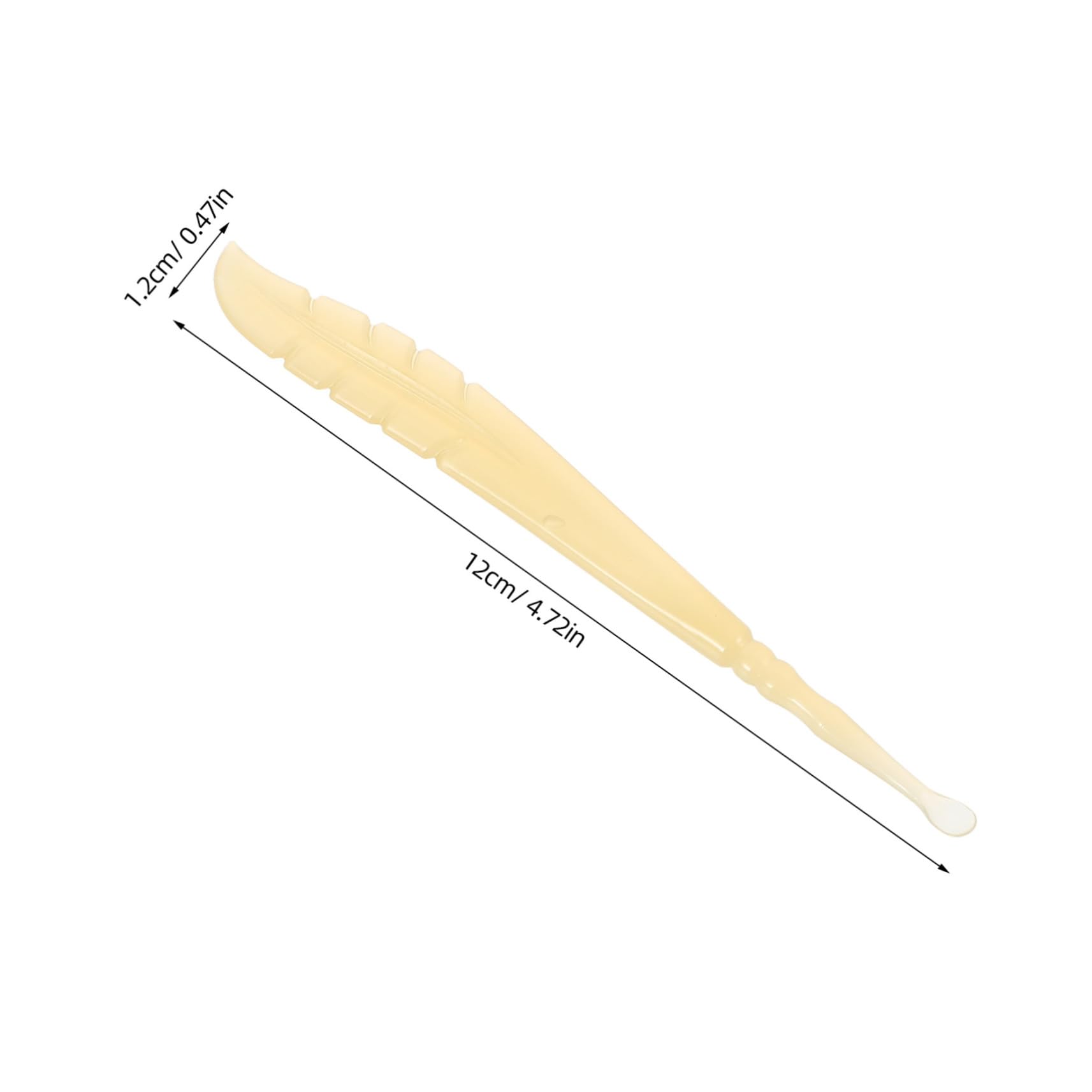 FOMIYES Silicone Ear Cleaning Scoop Gentle Earwax Scraper Portable Earwax Cleaning Device for Travel Office Home