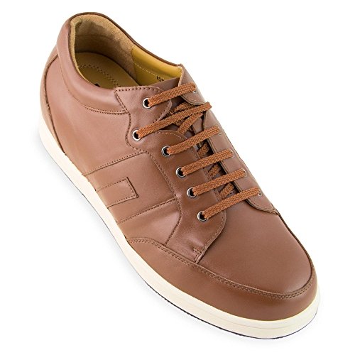 Zapatos de Hombre con Alzas Que Aumentan Altura hasta 6 cm. Fabricados en Piel. Modelo Ibiza A