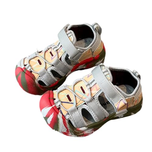 Sandalias cerradas Zapatillas Niños Sandalias Chicos, camuflaje, 22.5 EU