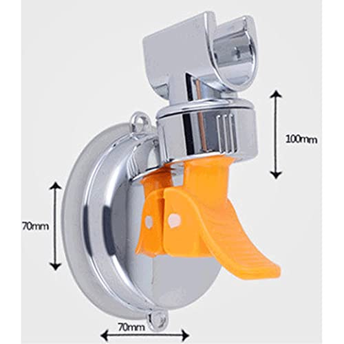 Soporte Universal para Cabezal de Ducha de Mano Ajustable para baño, Ventosa montada en la Pared, Juego de Ducha Chapado Completo, rotación Estable