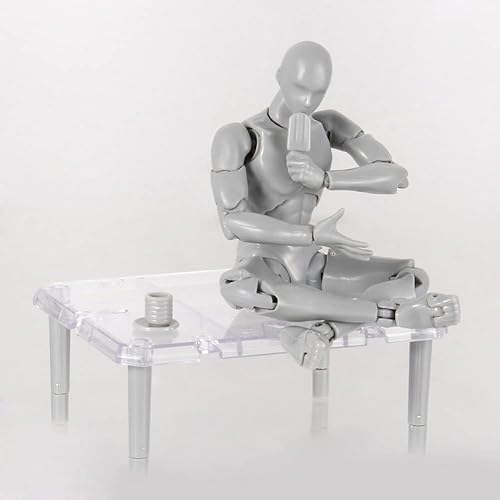 Body Kun Doll - Juego de figuras de acción para figura S H, cuerpo de PVC Chan DX 2.0 modelo móvil para regalos (hombre gris)