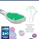 Julibrite Zungenpflege-Set | 1 Zungengel (50 ml) + 1 Zungenbürste | unterstützend gegen Mundgeruch (Halitosis) | Weiße Zunge | Frischer Atem | Zungenschaber | Zungenschrubber | Zungenreiniger