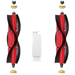 Hauptbürste Reinigungsbürste für Staubsauger Xiaomi Roborock S5 Max S6 Pure S6 Max S6 MaxV S65 S60 S6 S55 S51 S50 S5, Ersatzteile Rollenbürste für Xiaomi Roborock