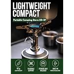 CAMPINGMOON Canister Stove Pressure Regulator Piezo Igniter Silver XD-2F - Image 2