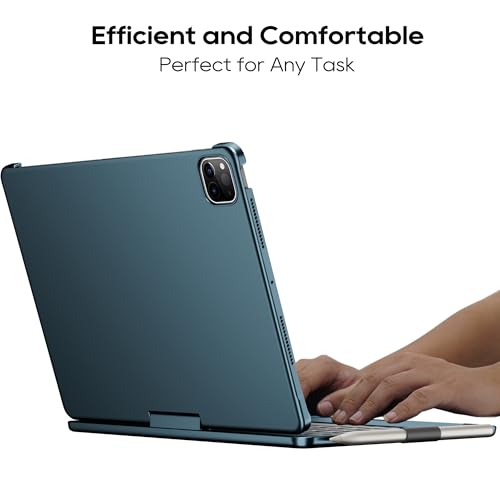 Funda con teclado iPad Pro 11 ideal para trabajar en cafeterías 3