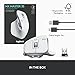 Logitech MX Master 3S Wireless Mouse Standard Edition with Logi Bolt USB Receiver, Ultra-fast Scrolling, Ergo, 8K DPI, Track on Glass, Quiet Clicks, USB-C, Bluetooth, Windows, Linux, Chrome- Pale Grey