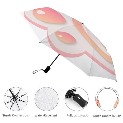Parapluie automatique compact et robuste contre le vent - 3
