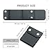 Seat Belt Adjuster Positioner Clips - DYKEISS Comfort Universal Auto Shoulder Neck Strap Safety Positioner, PU Leather Vehicle Car Seatbelt Locking Covers for Kids Adults, 2 Pack (Black)