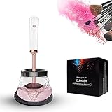 Nettoyant pour pinceaux de maquillage, lavage et séchage en 10 secondes, silencieux et an...
