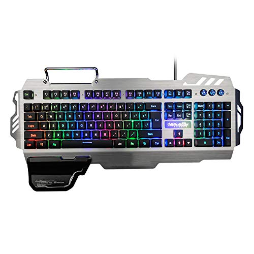 Clavier gaming mécanique Yanghao filaire métal RVB coloré 104 touches
