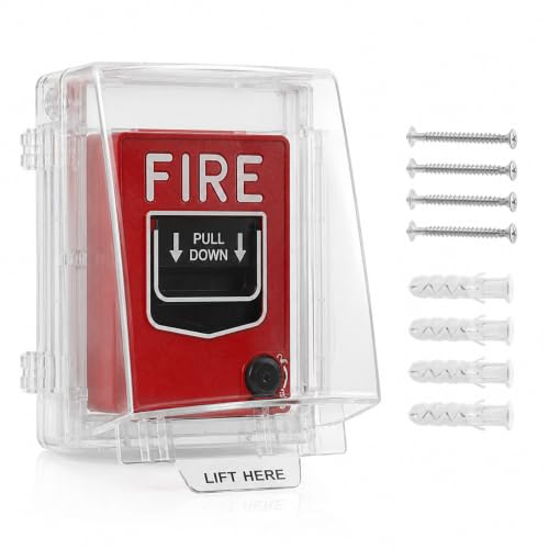 Protector de botón de emergencia con protección completa para interruptores de alarma 2