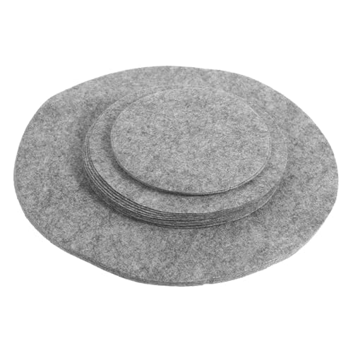 COLLBATH 24piezas Protectores De Sartenes Separadores De Platos Cubre Ollas y Sartenes Protectores De Platos Versátiles para Empaquetar y Almacenar