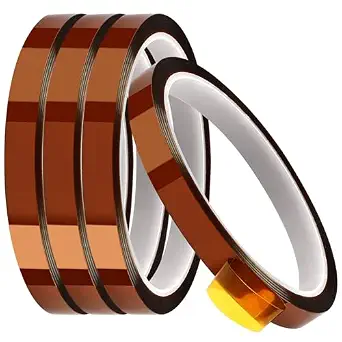 PEASUG 4 Rolls Heat Tape 10mm x 33m High Temp Resistant for Sublimation