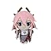 Genshin Peluche Genshin Impact Plushie Bambola Farcita Cosplay Costume Morbido Puntelli per i fan (Yae Miko)