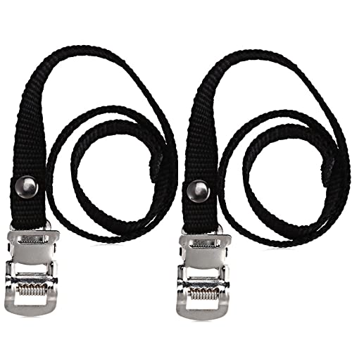 WDHHNP Steel Buckle Bike Pedal Straps