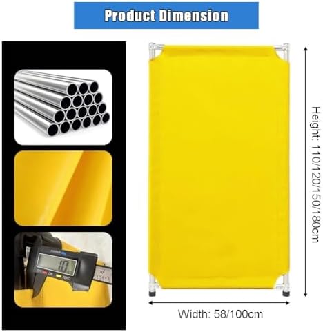 1pc Welding Protection Sn, Flame Retardant Welding Blanket with Stainless Steel Eyelets, Adjustable & Professional Design for Workshop Safety (58 x 150 cm)