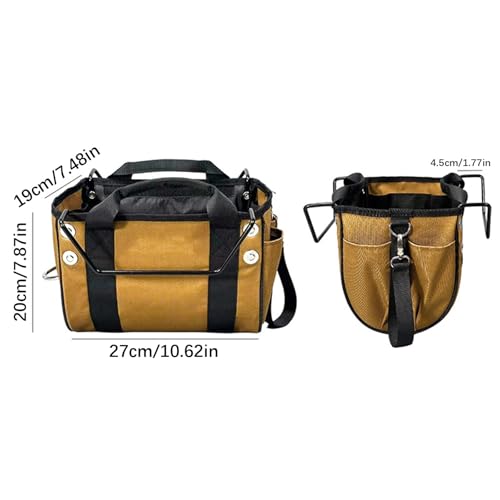 Organisateur outils multi-compartiments étanche tissu renforcé - 4