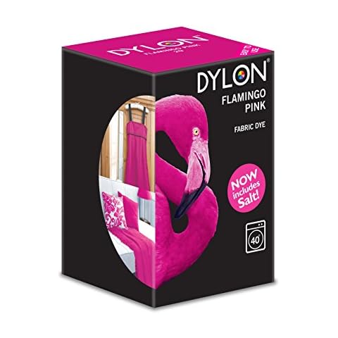 Dylon Flamingo Pink Fabric Dye with Salt Cover