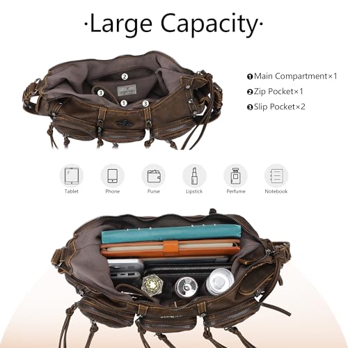 Image of Angel Kiss Hobo Bags Purse for Women Y2K Shoulder Bag Multi Pockets Designer Satchel Studded Handbags with Strap