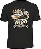1990 shirt topshop Die Geburtstags-Shirts erfüllen den Öko-Tex 100 Standard und das Stoffgewicht beträgt mindestens 145g/qm