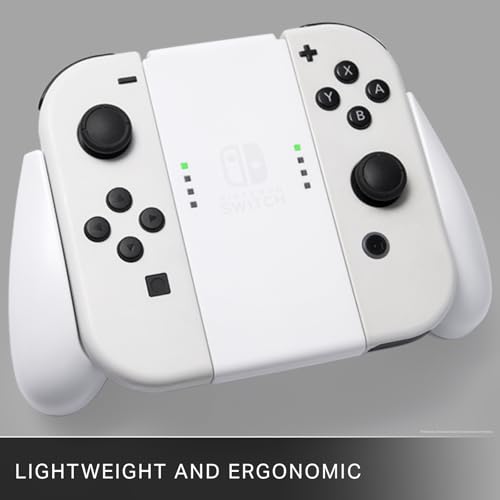 PowerA Joy Con Comfort Grip pour Nintendo Switch BlancJ Manette de Jeu Gamepad Nintendo Switch Lite - vue 6