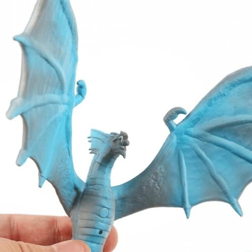 Veilleuse dragon imprimé 3D pour décorer la chambre d'enfant avec une douce lumière LED - 5