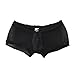 Zacoo Men Stretch Boxer Brief Size L Color Black