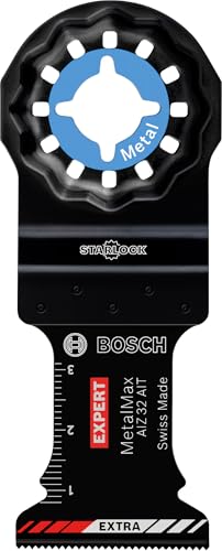 Bosch Professional 1x Sägeblatt Expert MetalMax AIZ 32 AIT (für Stahl,...