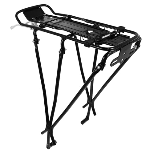 Porte-bagages vélo de montagne arrière en alu léger pour transport et voyage