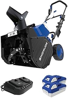 Snow Joe 24V-X2-SB18 18-Inch 48-Volt 4-Ah Cordless Snow Blower, (2x4.0AH)